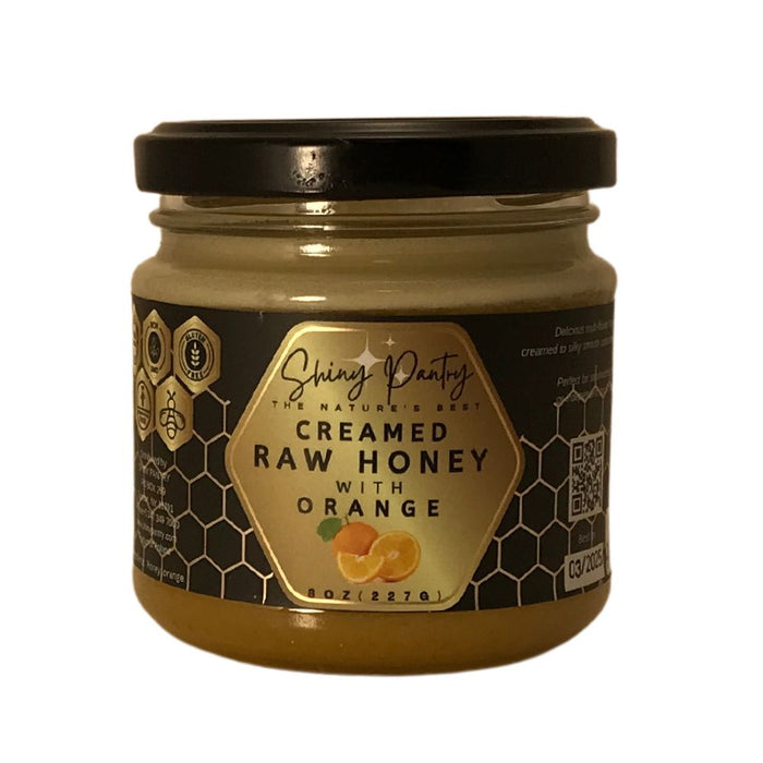 Creamed Raw Honey with Orange